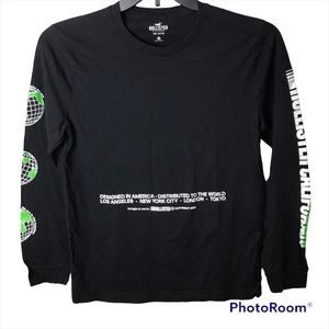 Hollister Men's Long Sleeve T-Shirt XS
